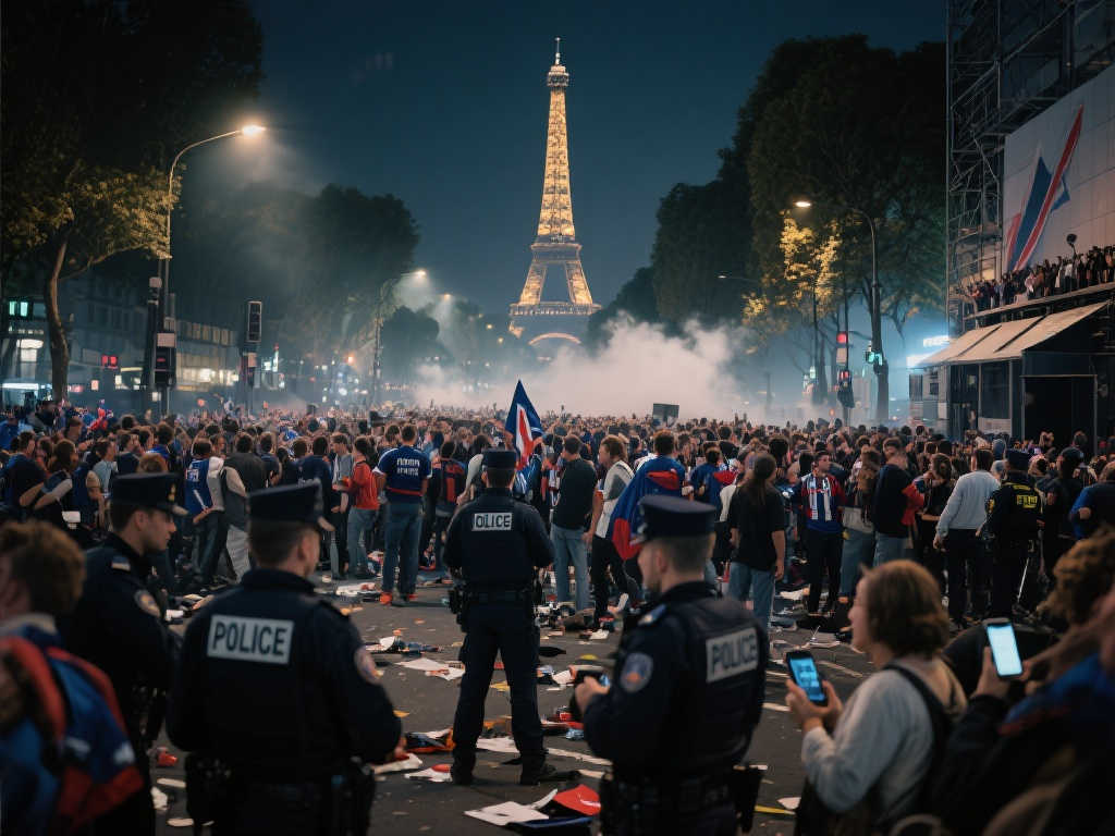 法媒:汽车冲撞香榭丽舍大道庆祝人群,巴黎球迷多人受伤1人重伤 法媒:汽车冲撞香榭丽舍大道庆祝人群,巴黎球迷多人受伤1人重伤