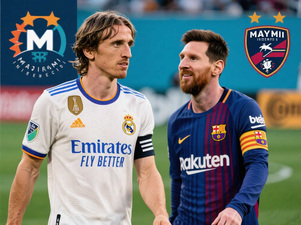 莫德里奇不满皇马出场机会，或转投迈阿密寻求新挑战